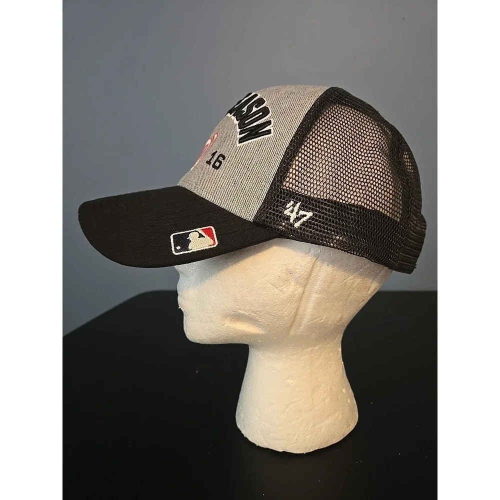 2016 Post Season Washington Nationals Snapback Hat MLB‎ Fourty Seven Mesh NWT